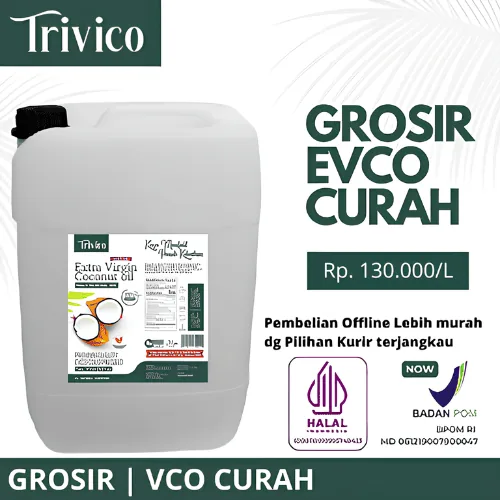 Trivico Minyak VCO Organik Virgin Coconut Oil 20.5 Liter